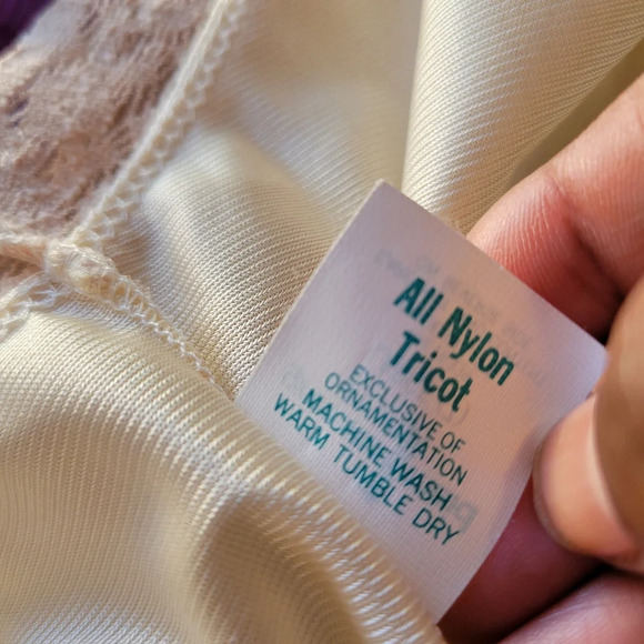 Vintage Chemise Top by Greenco Maid / Nutural Tone / Size Large - Picture 8 of 8